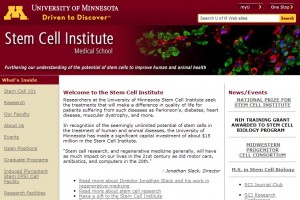 University of Minnesota Stem Cell Institute